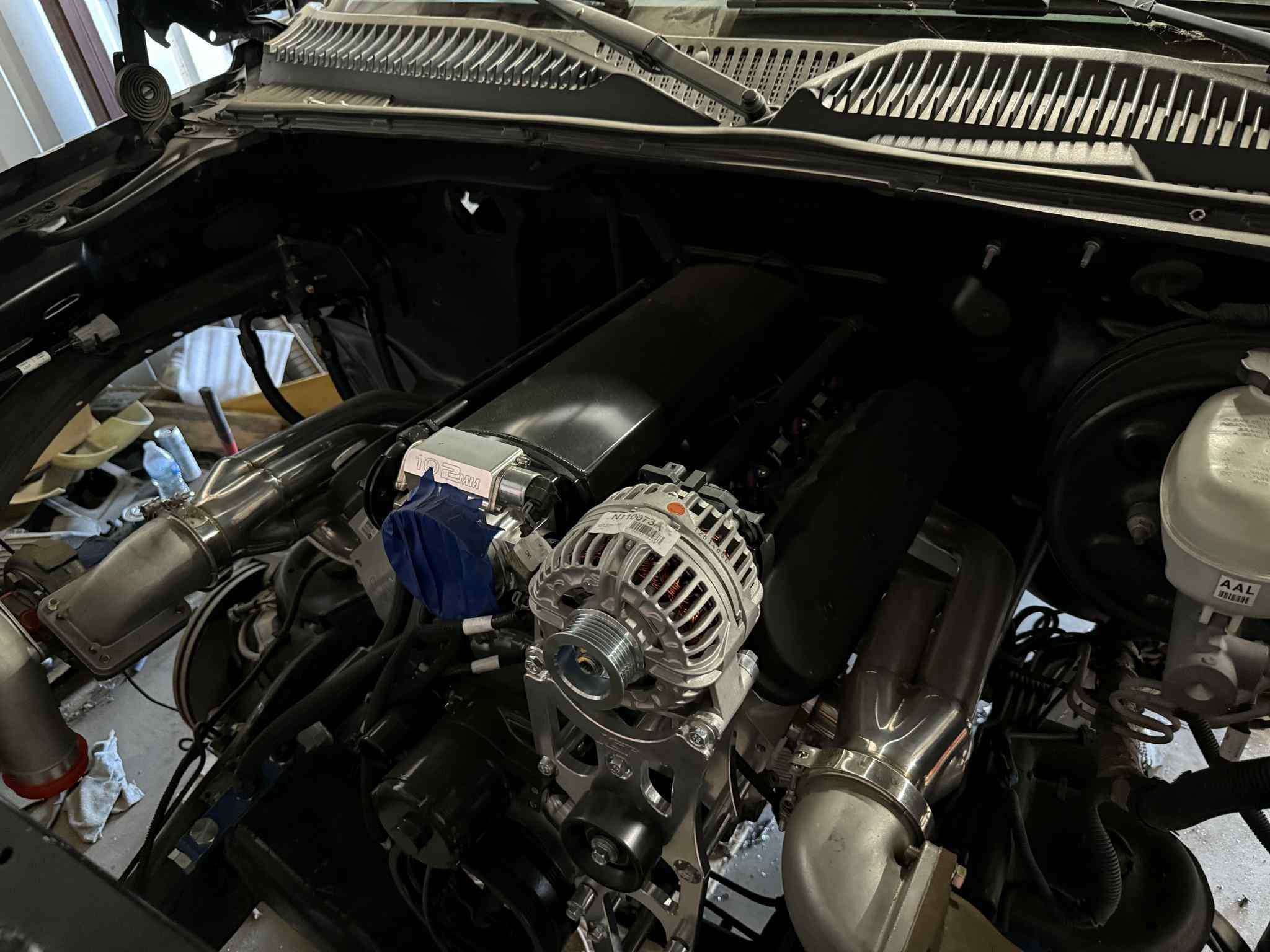 Custom engine work in the Foulks Performance shop